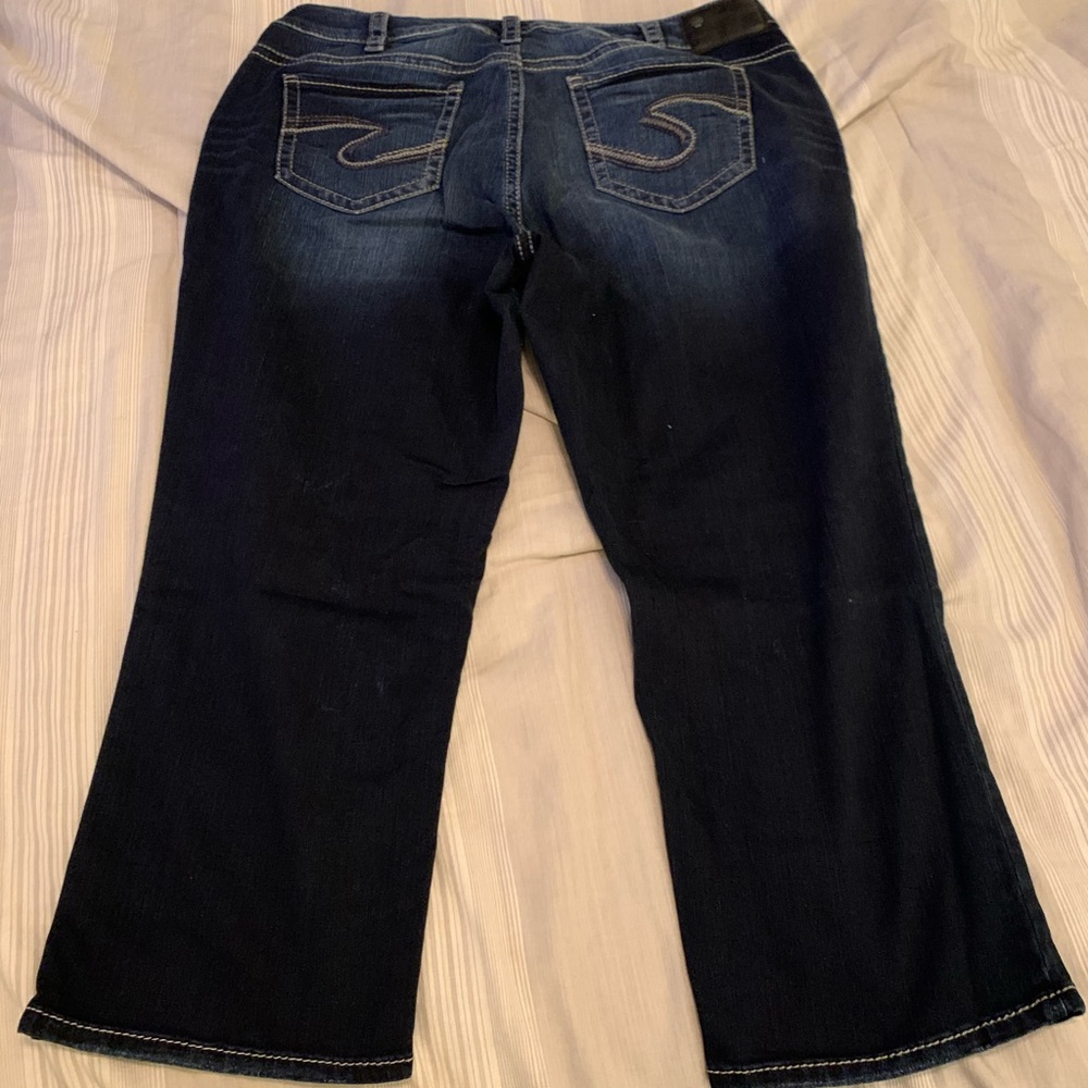 Size 18 Silver Jeans Capris